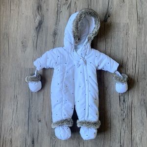 Absorba | Warm Hooded Baby Snowsuit